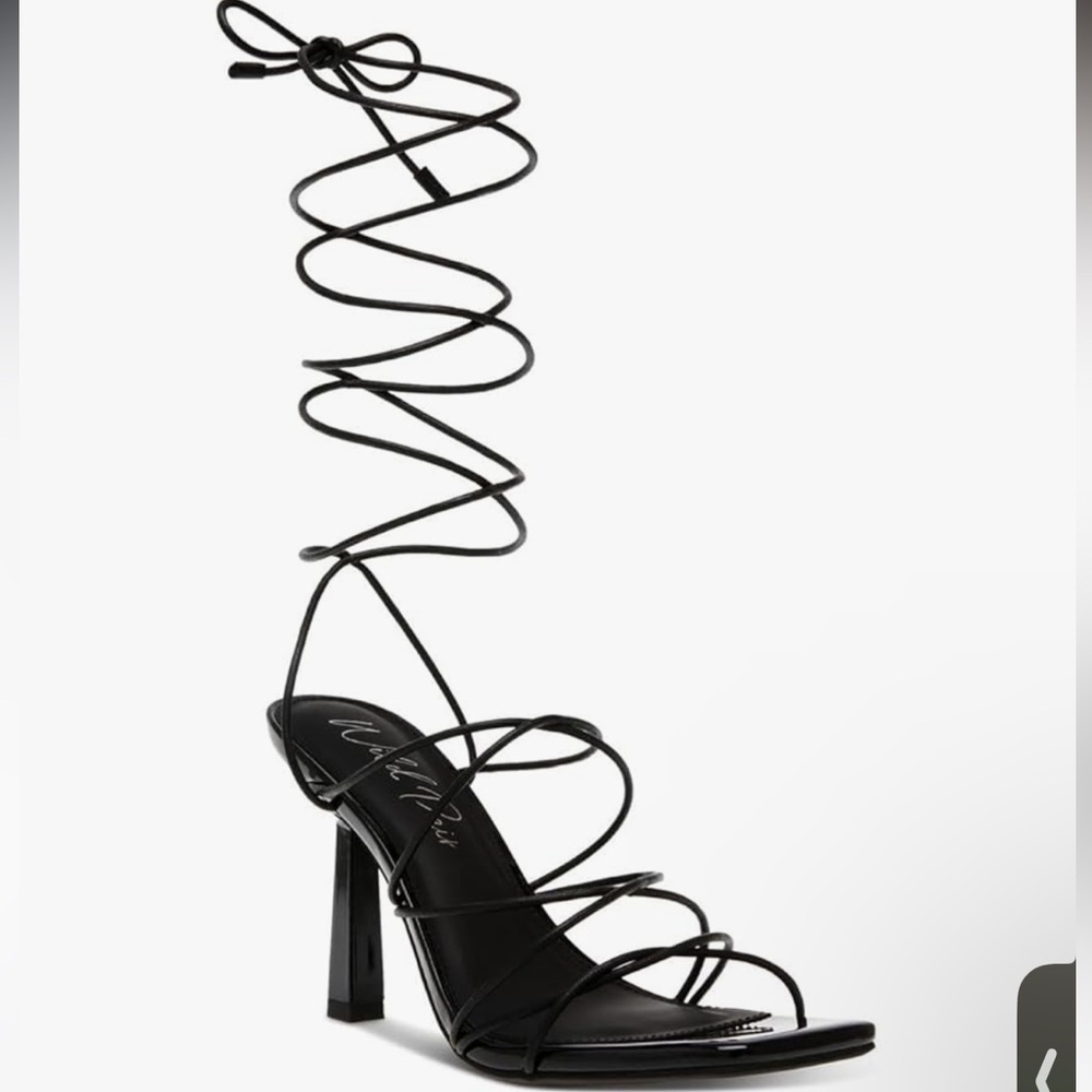 Wild Pear Slip On Strappy Heel